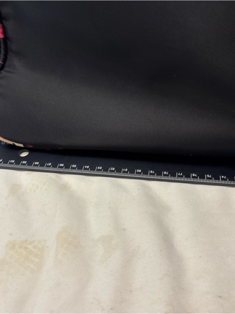 Spartina 449 Black Backpack with Floral-Trim Accents - Picture 15 of 16